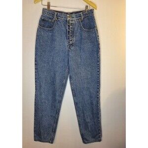 Vtg LAWMAN Denim Jeans Womens Sz 13 Button Fly 80's Cowgirl Western Festival MOM